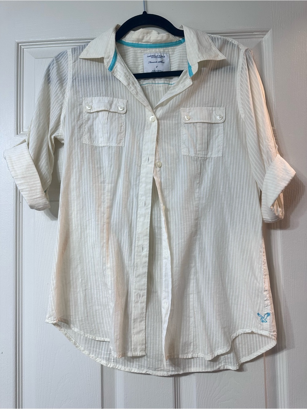 American Eagle button up